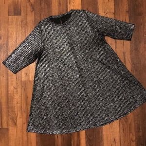 Silver Swing Dress